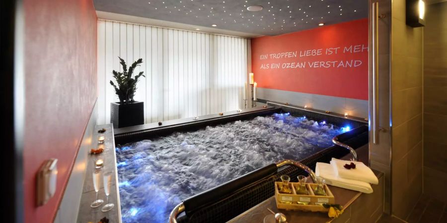 Der Loveroom im Hotel Eiger in Grindelwald