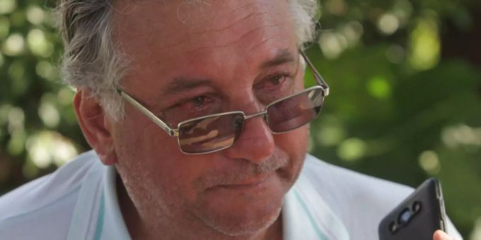 Horacio Sala, Vater des argentinischen Fussballspielers Emiliano Sala. Horacio Sala, Vater des argentinischen Fussballers Emiliano Sala.