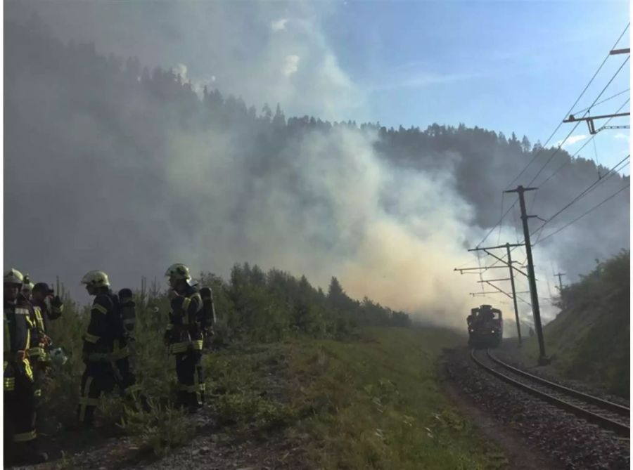 Isla Bella (GR), Mai 2017: Bei diesem Brand standen 60 Feuerwehrleute und 2 Helikopter im Einsatz