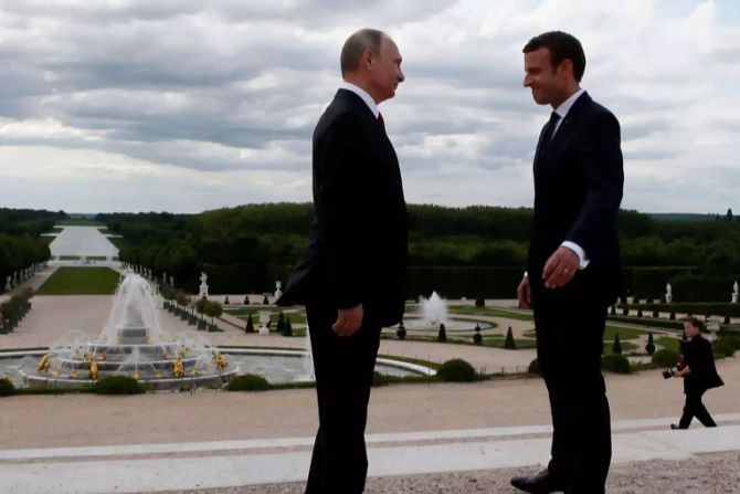 Putin Macron