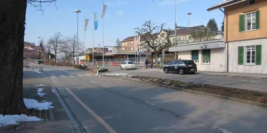 Bahnhofplatz Gemeinde Flawil