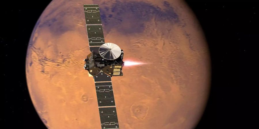 ExoMars 2020 will mit «Clupi» auf der Marsoberfläche nach Leben suchen.