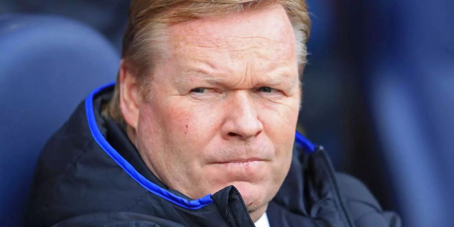 Ronald Koeman trainierte bis im Oktober den FC Everton.