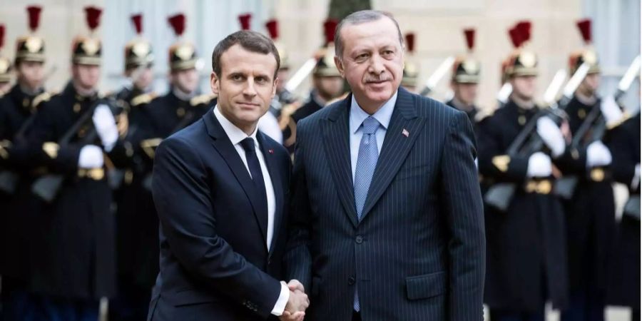 Macron hat Erdogan zu seiner Wiederwahl gratuliert.