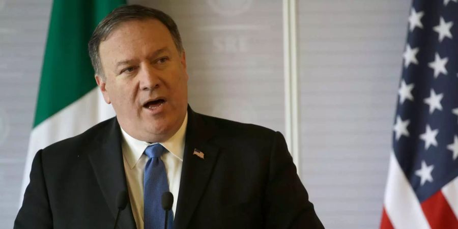 US-Aussenminister Mike Pompeo trifft in Helsinki auf seinen Amts-Kollegen Sergej Lawrow aus Russland.