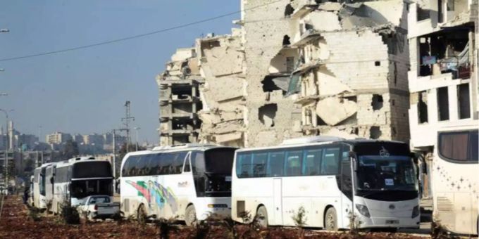 Busse in Syrien. (Symbolbild) syrien