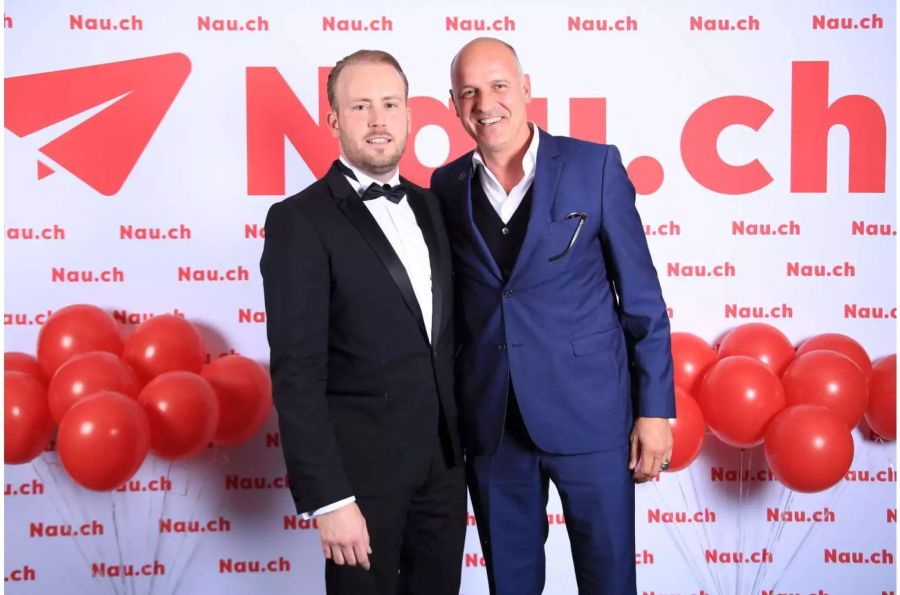 Nicola Molinara (Senior Sales Manager) und Tarzis Bono (Beirat von Nau)