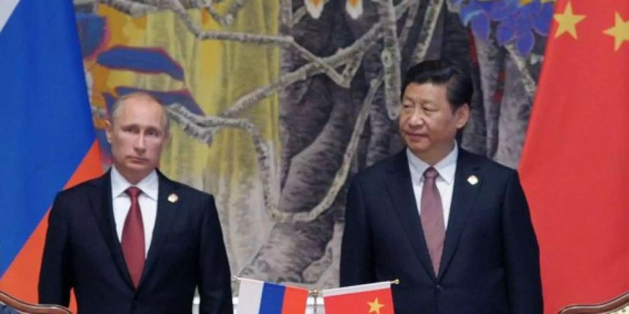 Putin trifft sich mit Jinping.