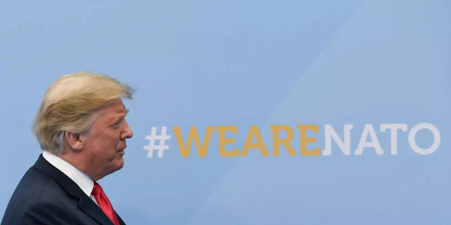 Donald Trump droht seinen Nato-Partnern mit einem amerikanischen Alleingang.