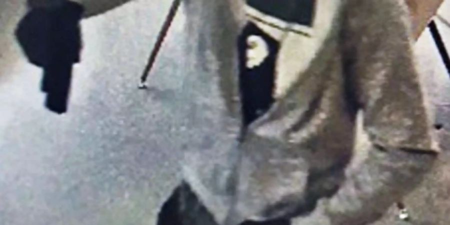 Gesuchter Täter mit Pistole in der Hand - Kapo Luzern