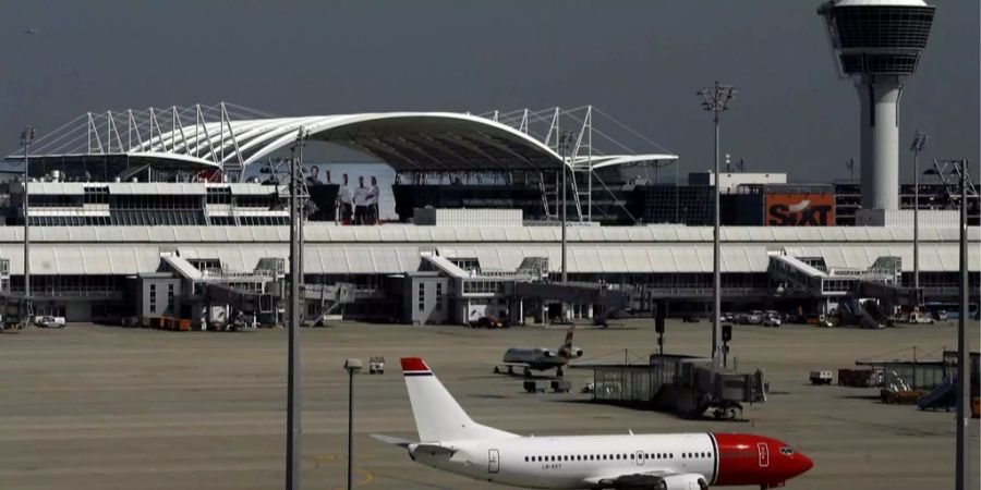 Der Flughafen in München.