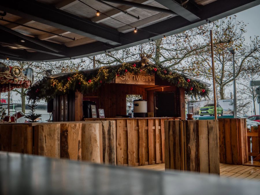 Natürlich darf auch der Glühwein nicht fehlen.