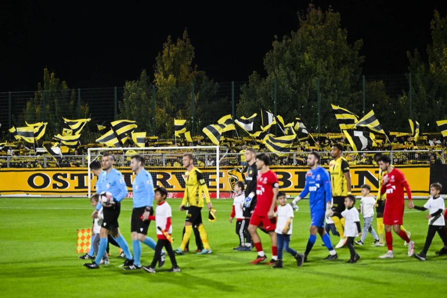Im Viertelfinal trifft Gelbschwarz im Februar auf den FC Sion.