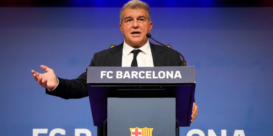 FC Barcelona Joan Laporta