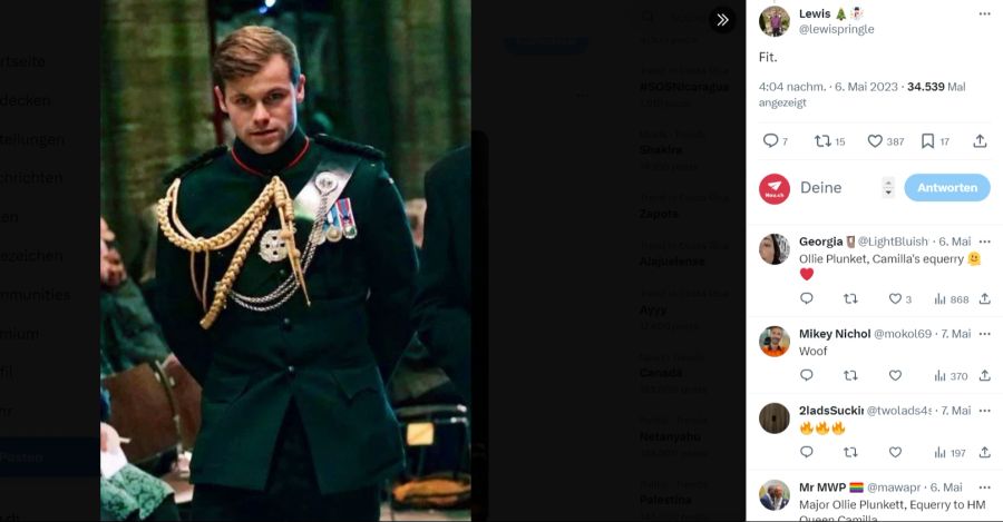 Der 29-Jährige macht Major Johnny Konkurrenz!