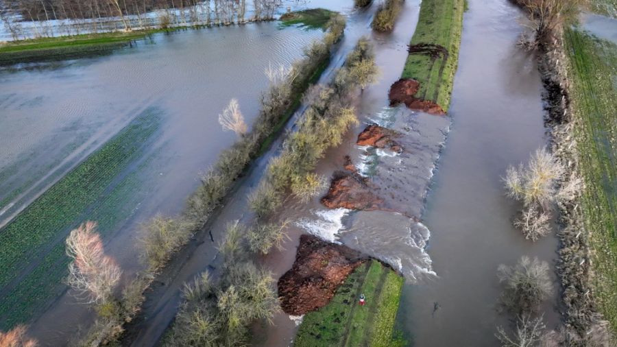 dauerregen deutschland hochwasser