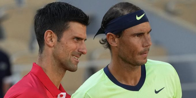 Novak Djokovic und Rafael Nadal – sie respektieren sich, aber sie mögen sich nicht immer ... Novak Djokovic