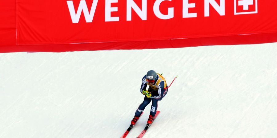 Lauberhorn Wengen Abfahrt