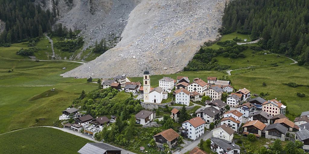 Brienz GR rutscht ein Jahr nach Schuttstrom so schnell wie noch nie