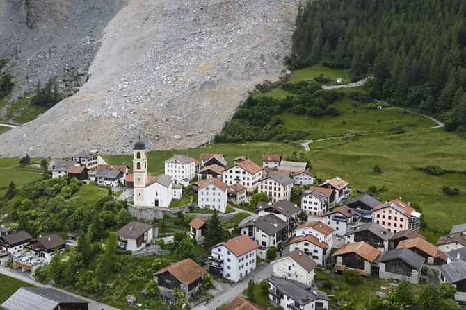 Fels oberhalb von Brienz GR