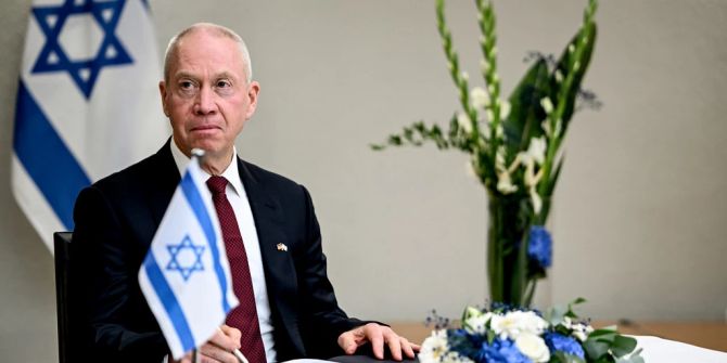 Joaw Galant Verteidigungsminister Israel