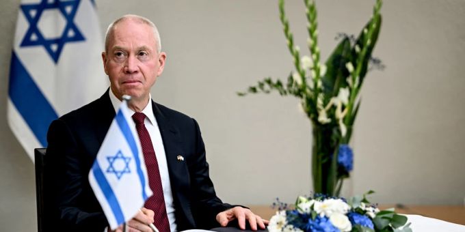 Der israelische Ex-Verteidigungsminister Joav Galant. (Archivbild) Joaw Galant Verteidigungsminister Israel