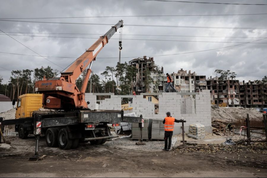 Der Wiederaufbau der Ukraine kostet gemäss internationalen Schätzungen rund 400 Milliarden US-Dollar. (Symbolbild)