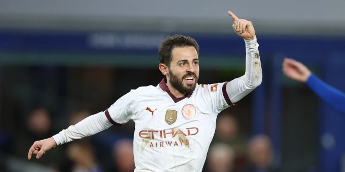 Wird gegen Everton zum Matchwinner: Bernardo Silva. Manchester City