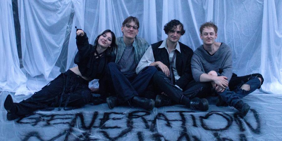 Sophie Löw (l-r), Christoph Kuhn, Johannes Blindhofer und Jakob Herber sind Culk.