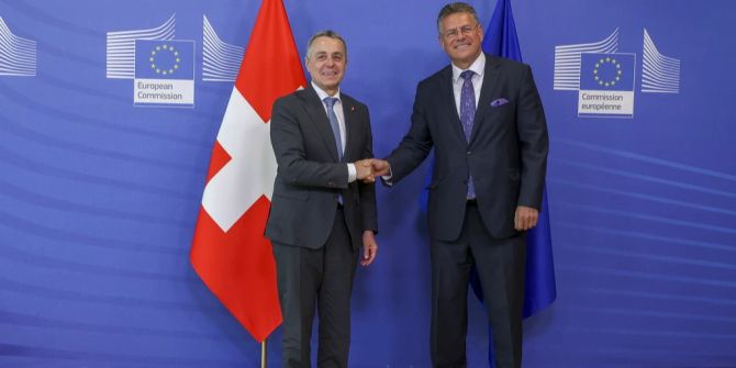 EU Schweiz Sefcovic Cassis