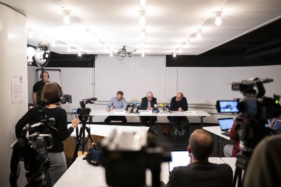 Das Medieninteresse heute bei der Urteilsverkündung im Gericht in Dielsdorf ZH war gross.