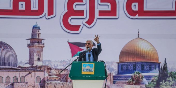 Hamas-Chef Jihia al-Sinwar behauptet, man habe der israelischen Armee schwere Verluste an Leben und Ausrüstung zugefügt. (Archivbild) Hamas-Chef Jihia al-Sinwar behauptet, man habe der israelischen Armee schwere Verluste an Leben und Ausrüstung zugefügt. (Archivbild)