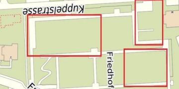 Spatenstich Bauarbeiten auf dem Friedhof Thalwil