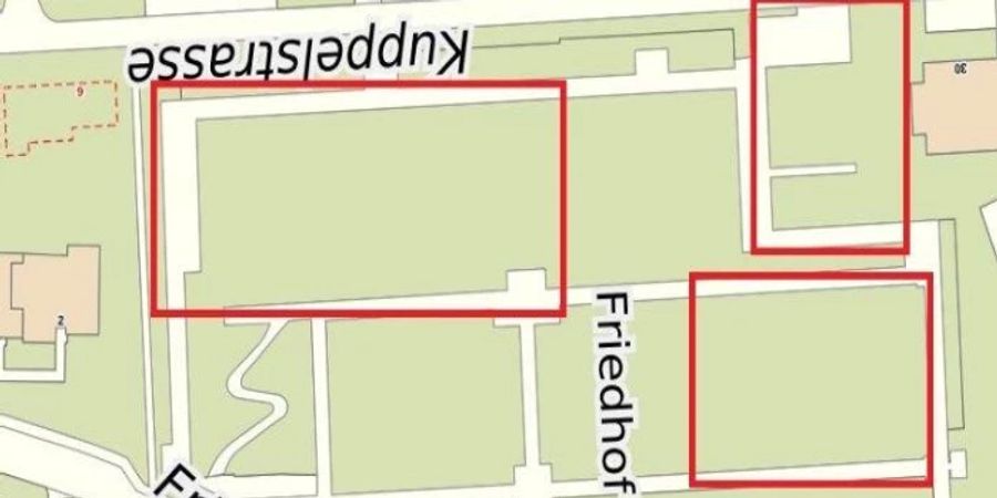 Spatenstich Bauarbeiten auf dem Friedhof Thalwil