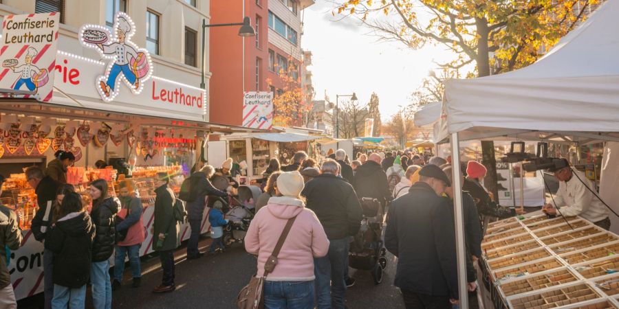 Der traditionelle Uster Märt ist der älteste Markt im Kanton Zürich. - Stadt Uster