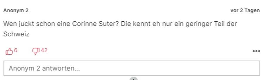 Autsch ... Anonym 2 geht nicht gerade zimperlig mit dem Ski-Star um.