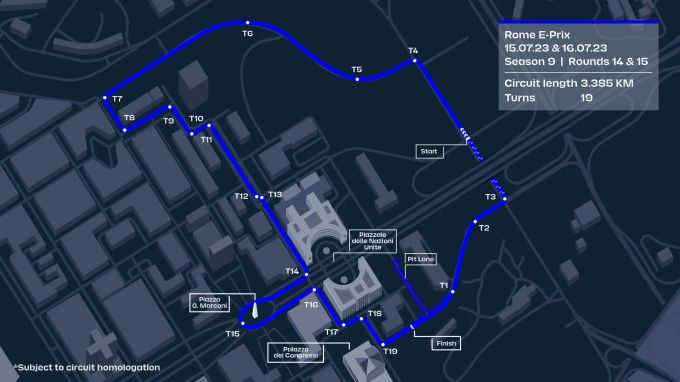 Formel E: Das ist der Kalender der Elektro-Weltmeisterschaft