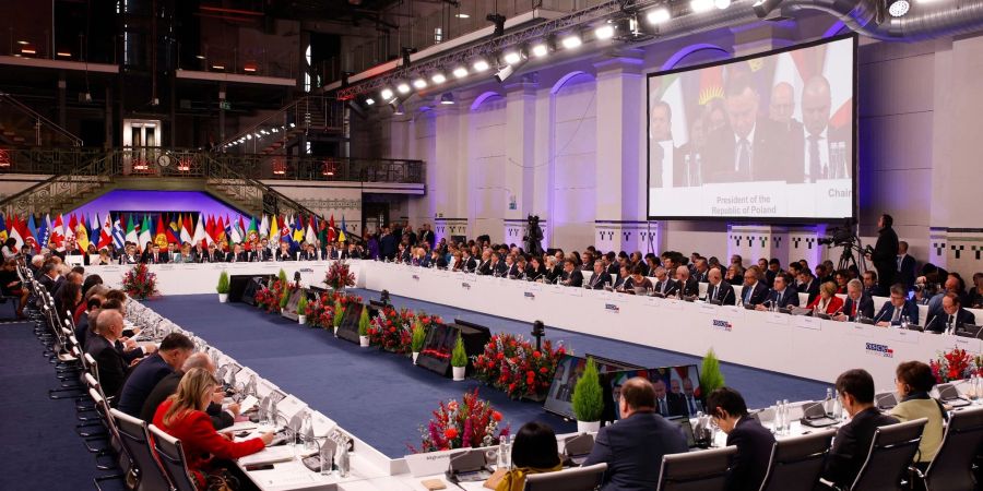 Das OSZE-Treffen in Lodz fand ohne den russischen Aussenminister Sergej Lawrow statt.