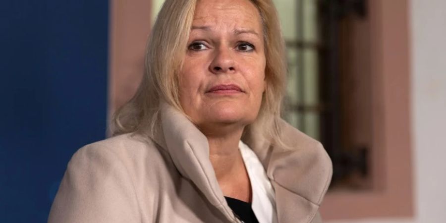 Bundesinnenminister Nancy Faeser (SPD)