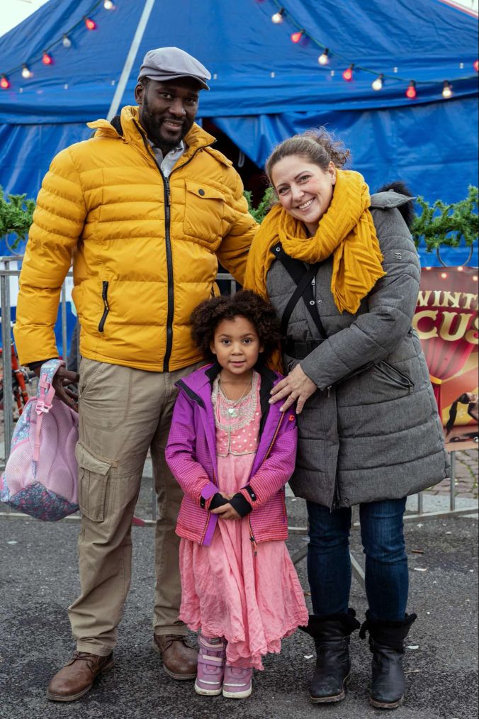 Fafa, Imany Asta und Sabrina aus Biel.