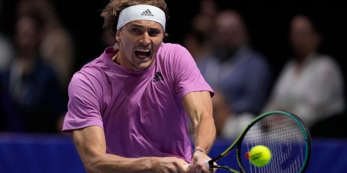 Musste zum Abschluss in Dubai eine Niederlage hinnehmen: Alexander Zverev. Musste zum Abschluss in Dubai eine Niederlage hinnehmen: Alexander Zverev.