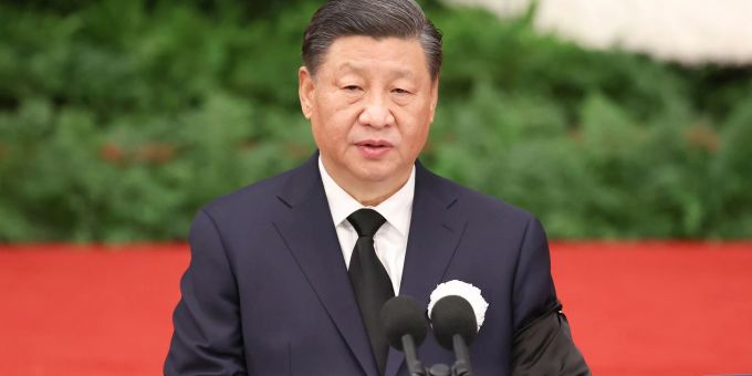 Xi Jinping, Präsident von China. Xi Jinping, Präsident von China.