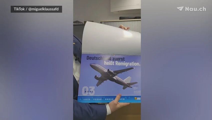 AfD sorgt mit Abschiebe-Kalender für rote Köpfe