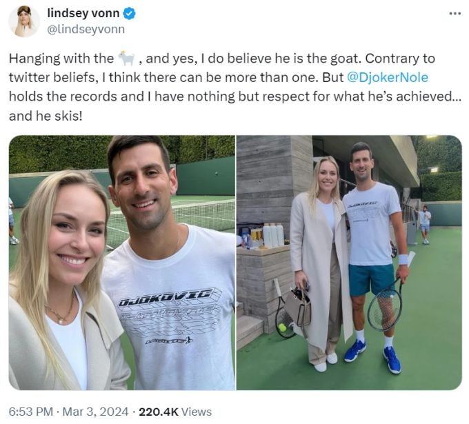 Vonn Djokovic