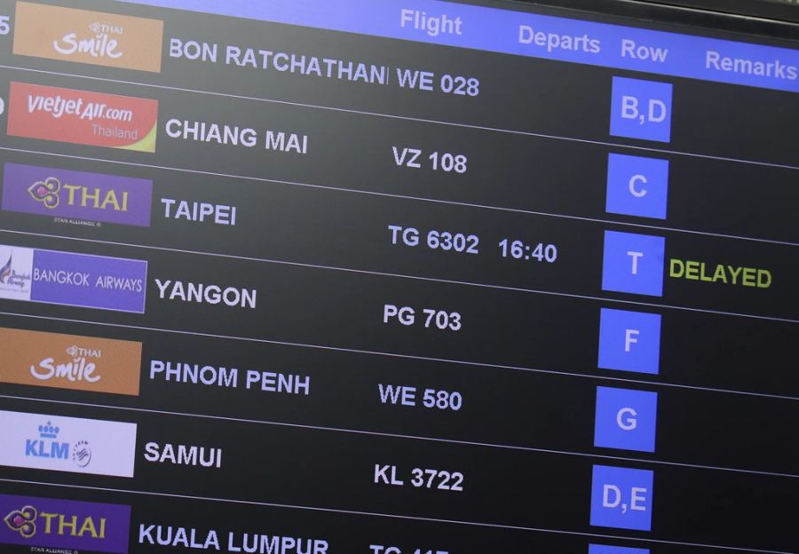 Aufgrund des Vorfalles mussten sämtliche Passagiere zum Terminal zurückkehren und mit einer Ersatzmaschine nach Bangkok fliegen. (Symbolbild)