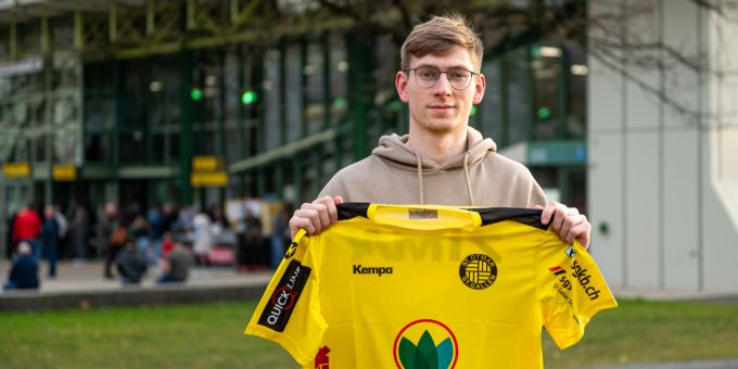 Alexander Möller unterschreibt beim TSV St. Otma einen Vertrag über zwei Jahre. Alexander Möller