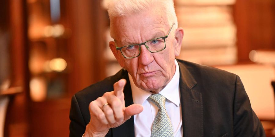 Winfried Kretschmann steht in Baden-Württemberg seit 2016 an der Spitze einer grün-schwarzen Koalition.