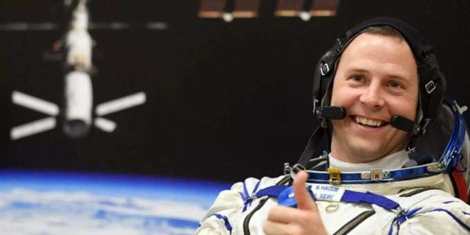 US-Astronaut Nick Hague im März 2019 US-Astronaut Nick Hague im März 2019