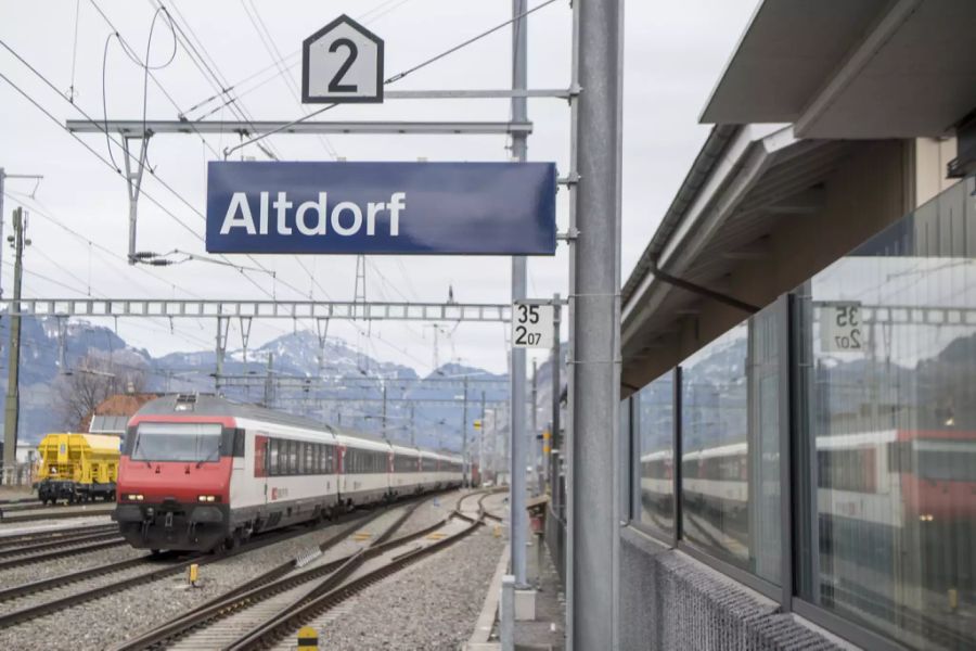 Kantonsbahnhof Altdorf