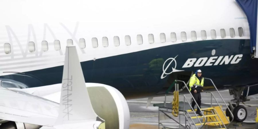 Eine Boeing 737 MAX im US-Werk in Renton